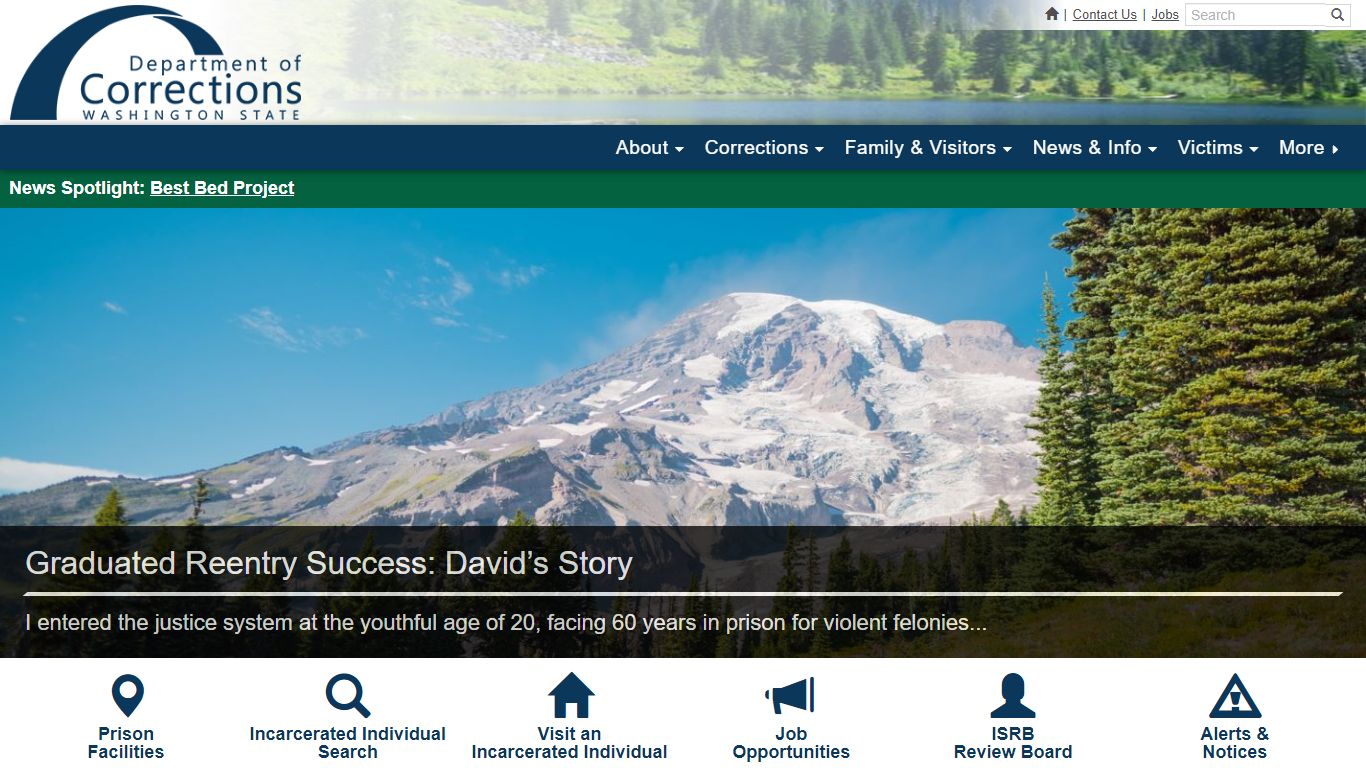 Washington State Department of Corrections (DOC)